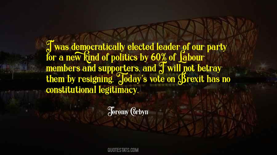 Quotes About Party Politics #633497