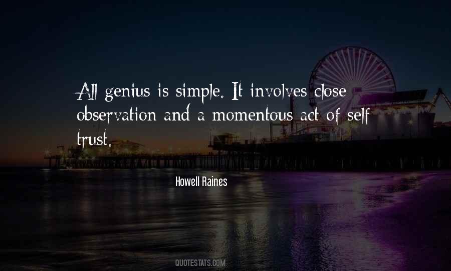 Close Observation Quotes #758140