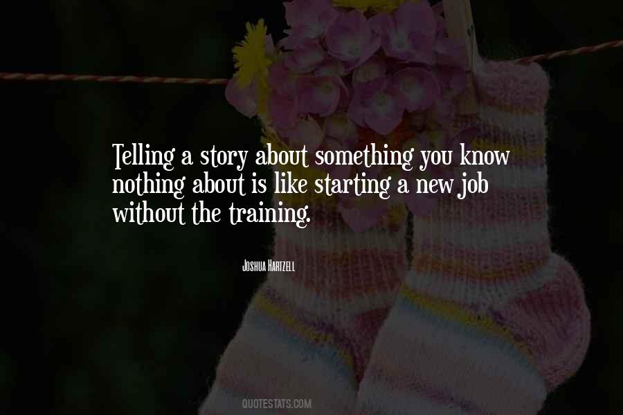 Quotes About Job Training #418986