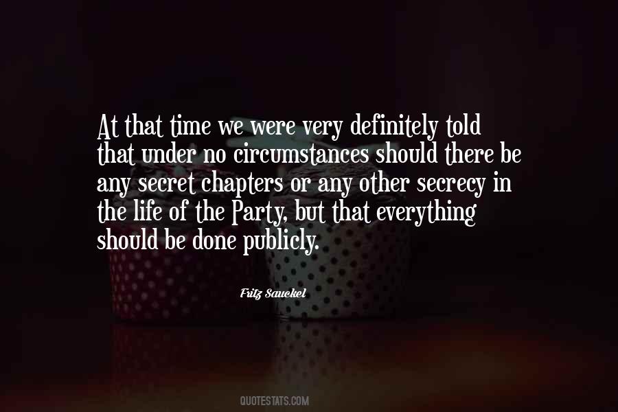 Quotes About Party Life #14915