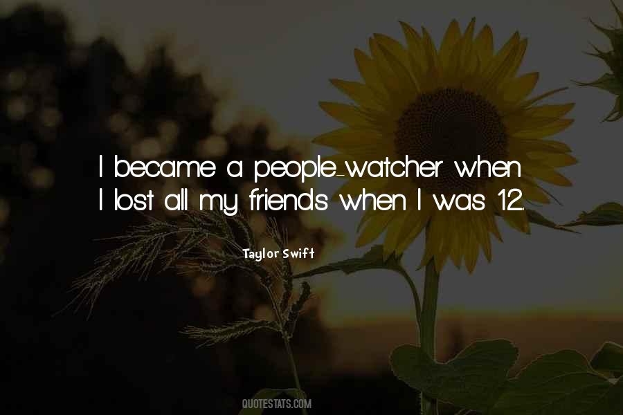 Quotes About Lost Friends #129904