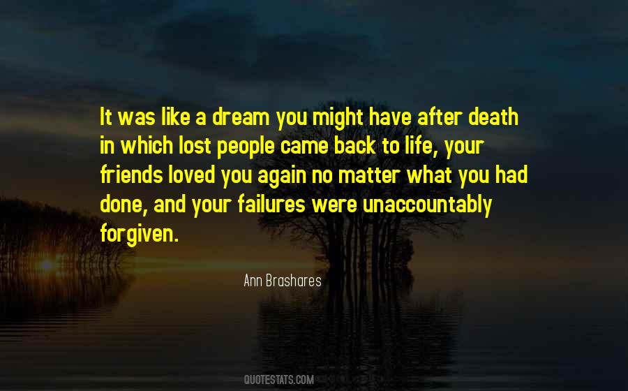 Quotes About Lost Friends #168721