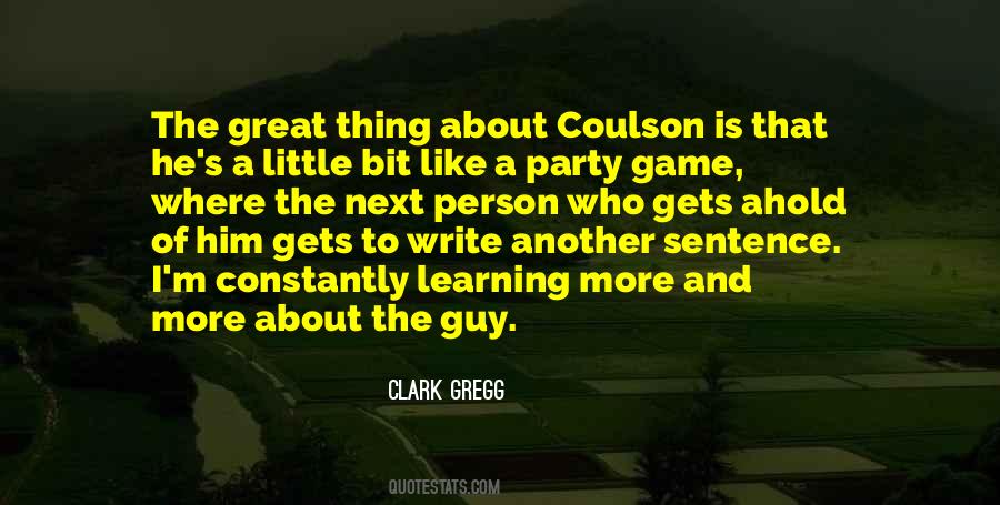 Quotes About Party Games #1404143