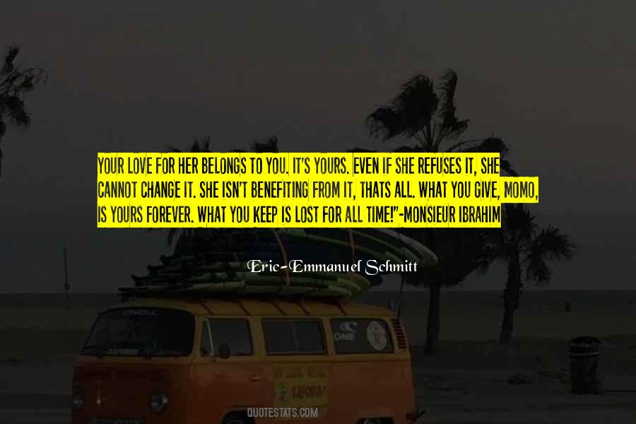 Quotes About Forever Yours #1048429