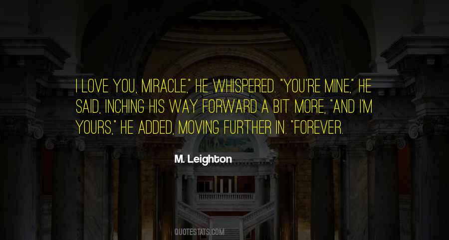 Quotes About Forever Yours #409735