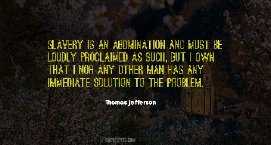 Quotes About Abomination #1052642