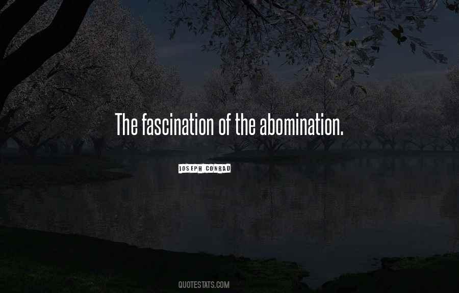 Quotes About Abomination #1086575