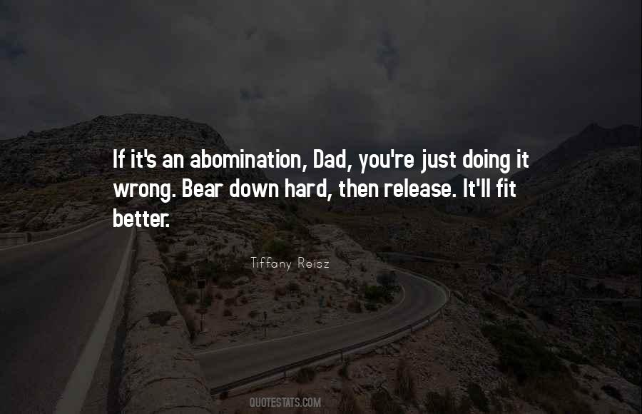 Quotes About Abomination #1808547