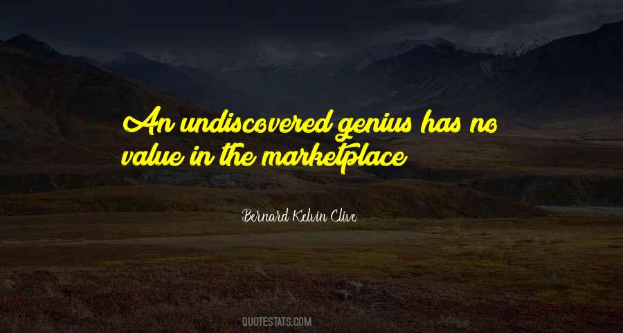 Quotes About The Undiscovered #478468