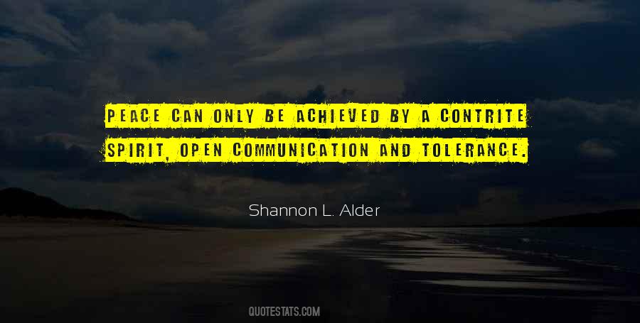 Quotes About Open Communication #598973