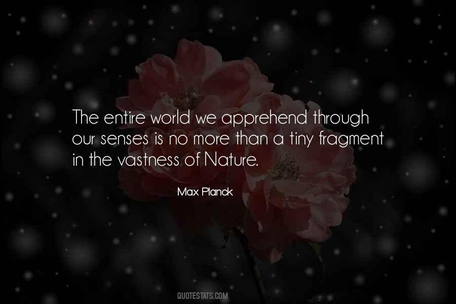 Vastness Of Nature Quotes #1649515