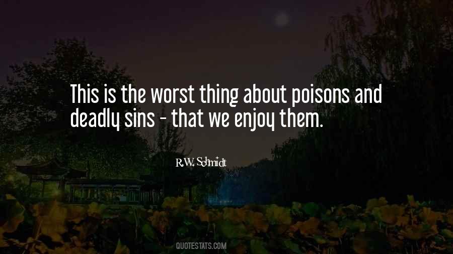 Quotes About Deadly Sins #1656892