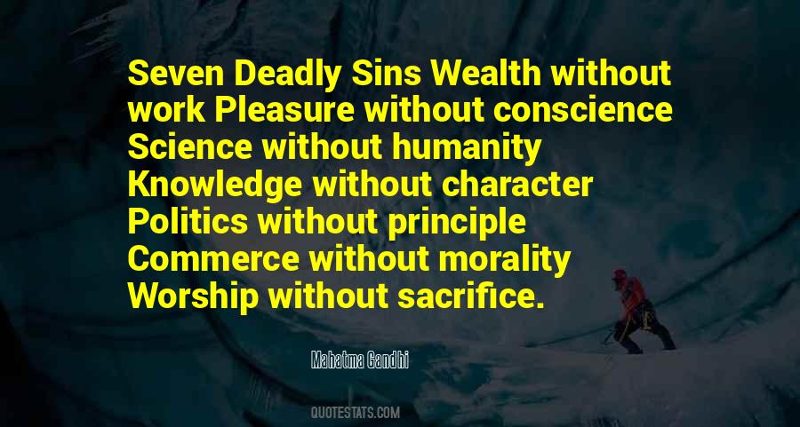 Quotes About Deadly Sins #841679