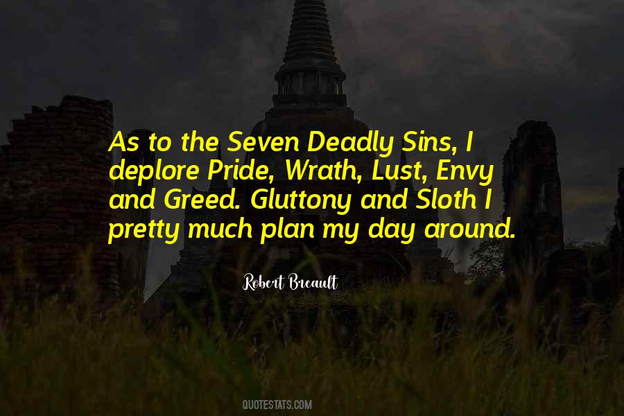 Quotes About Deadly Sins #974639