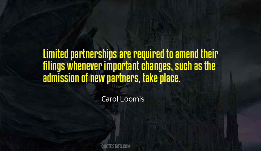 Quotes About Partnerships #1003536