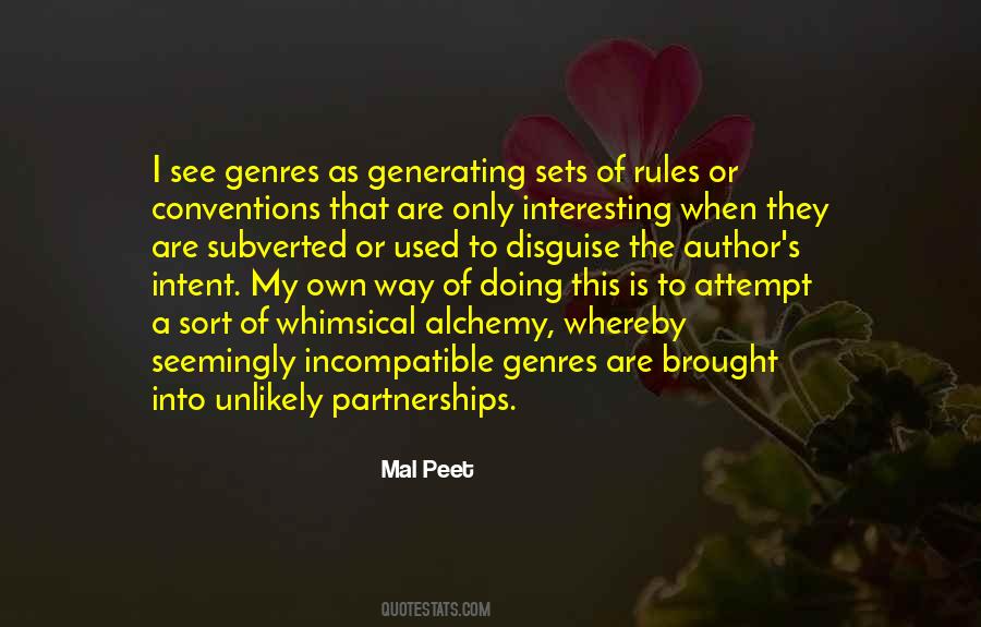 Quotes About Partnerships #1038676