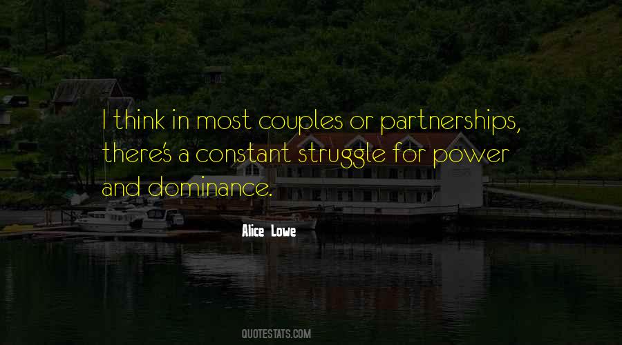 Quotes About Partnerships #1144822