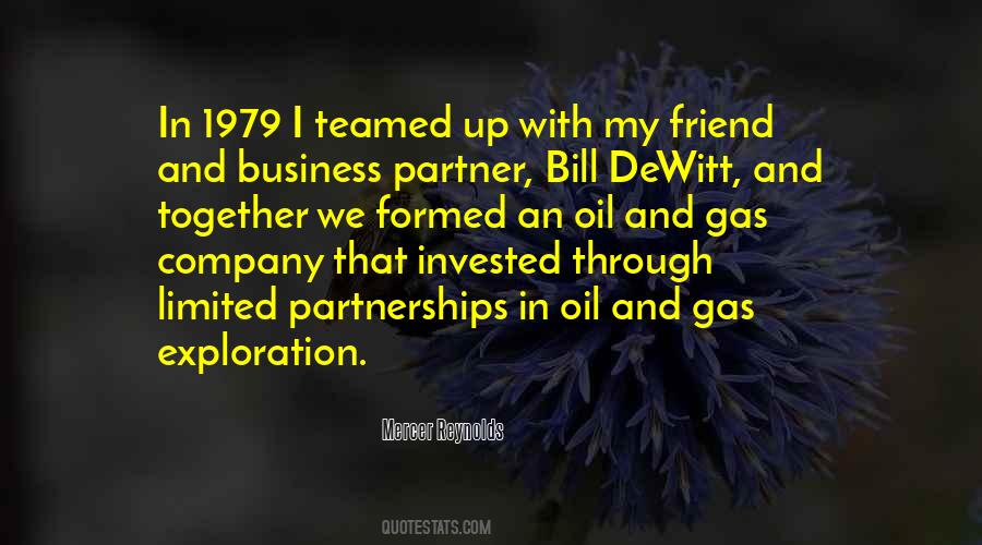 Quotes About Partnerships #1482814