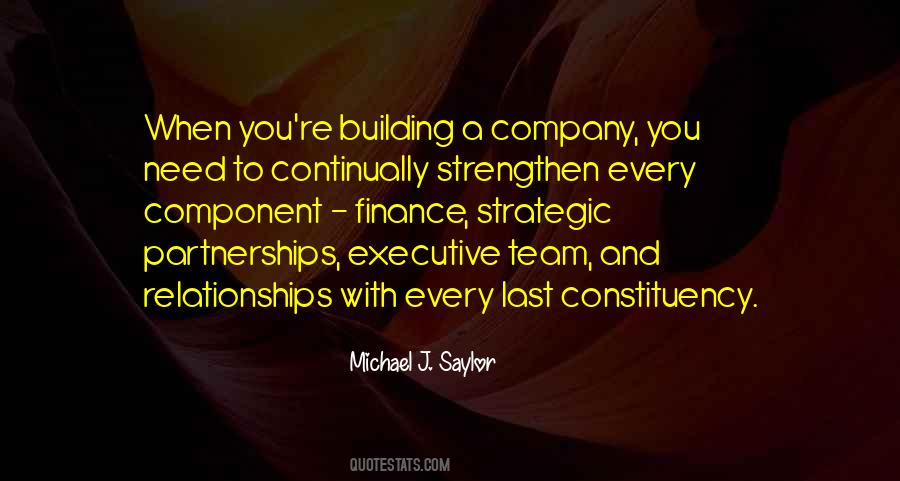 Quotes About Partnerships #1523846