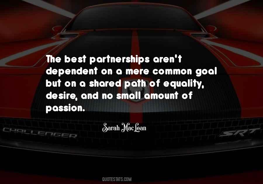 Quotes About Partnerships #858029