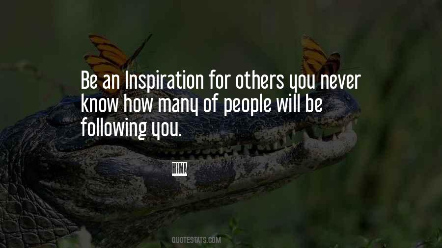 Quotes About Following Others #1272292