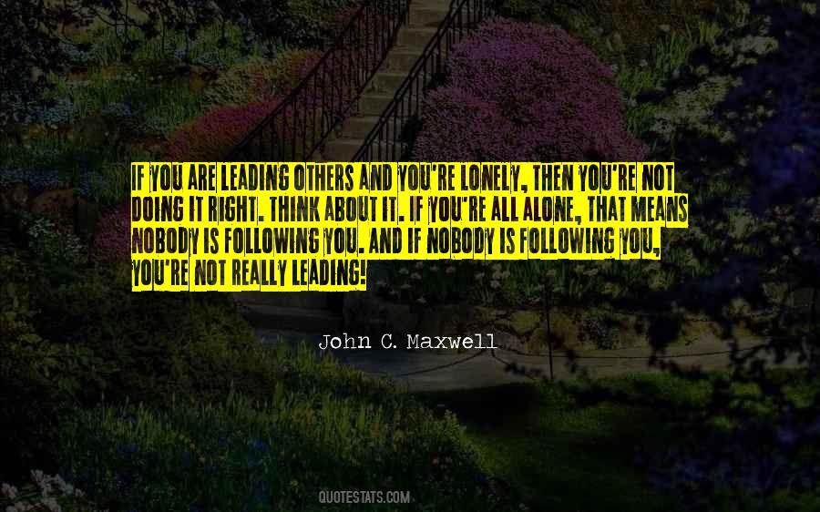 Quotes About Following Others #1772991