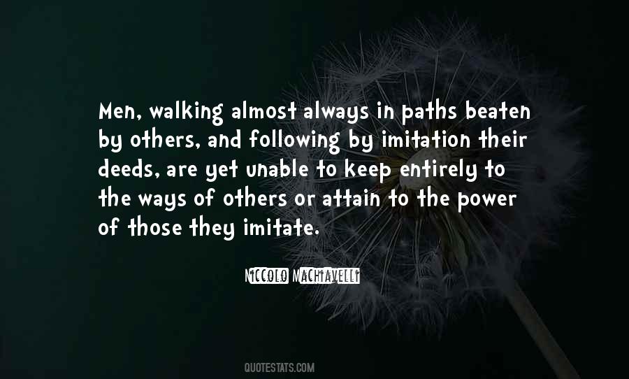 Quotes About Following Others #819718