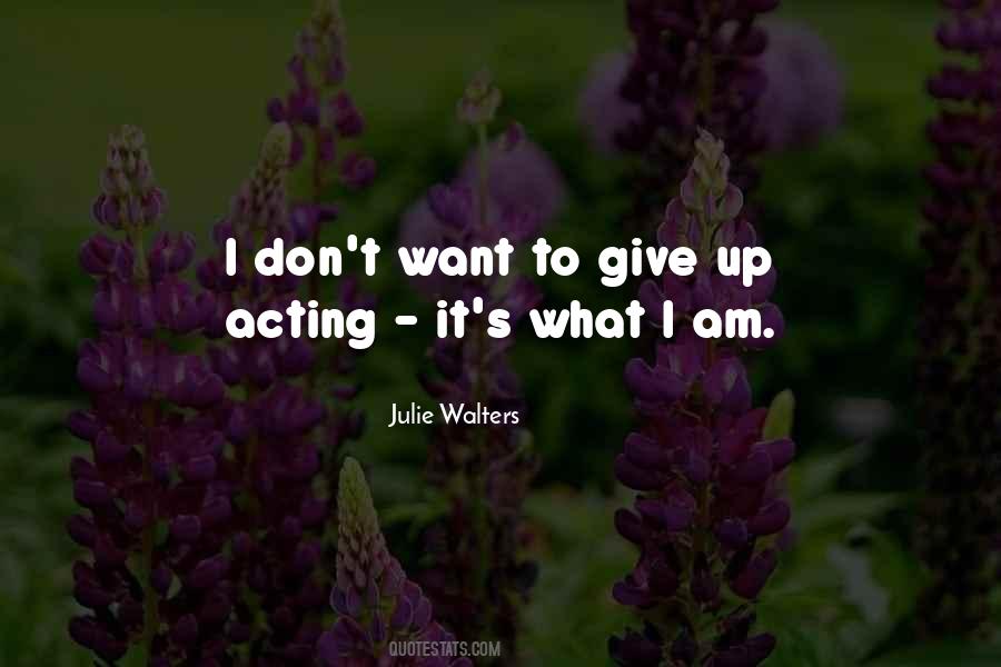 Quotes About Want To Give Up #1876025