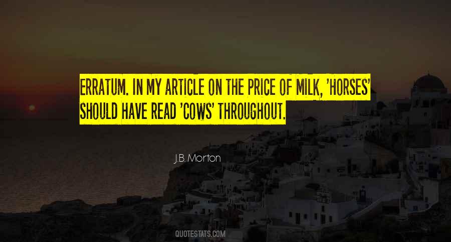 Milk Cows Quotes #910849