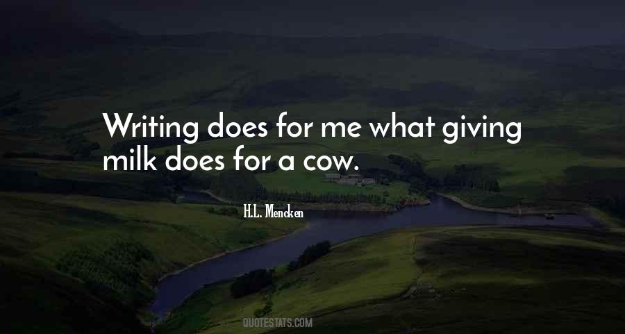 Milk Cows Quotes #996826