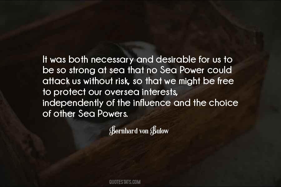 Quotes About Sea Power #1722797