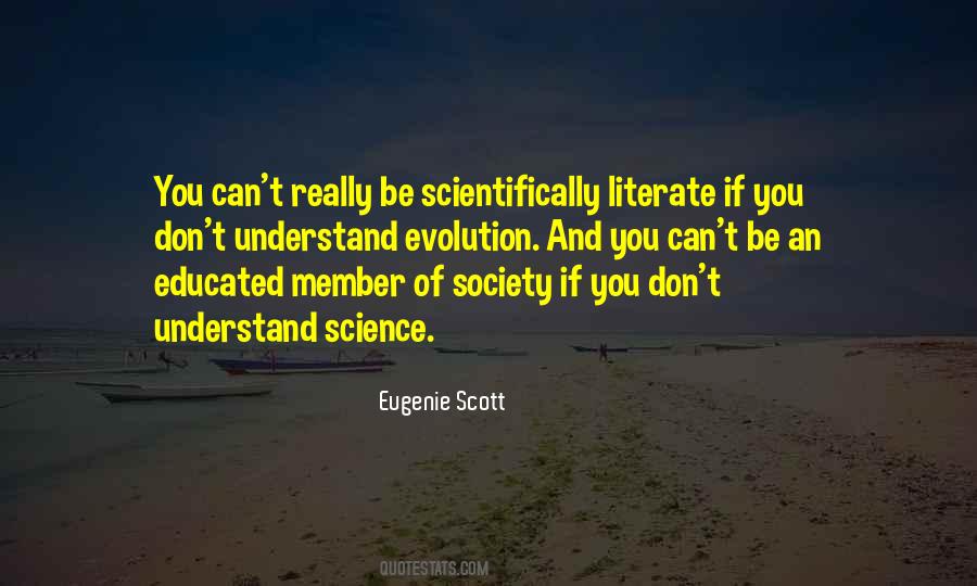 Quotes About Evolution Of Society #1396336