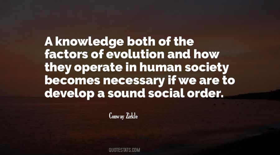 Quotes About Evolution Of Society #1416185