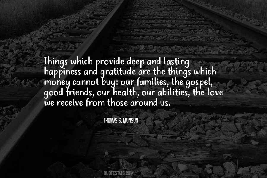Cannot Buy Happiness Quotes #1780137