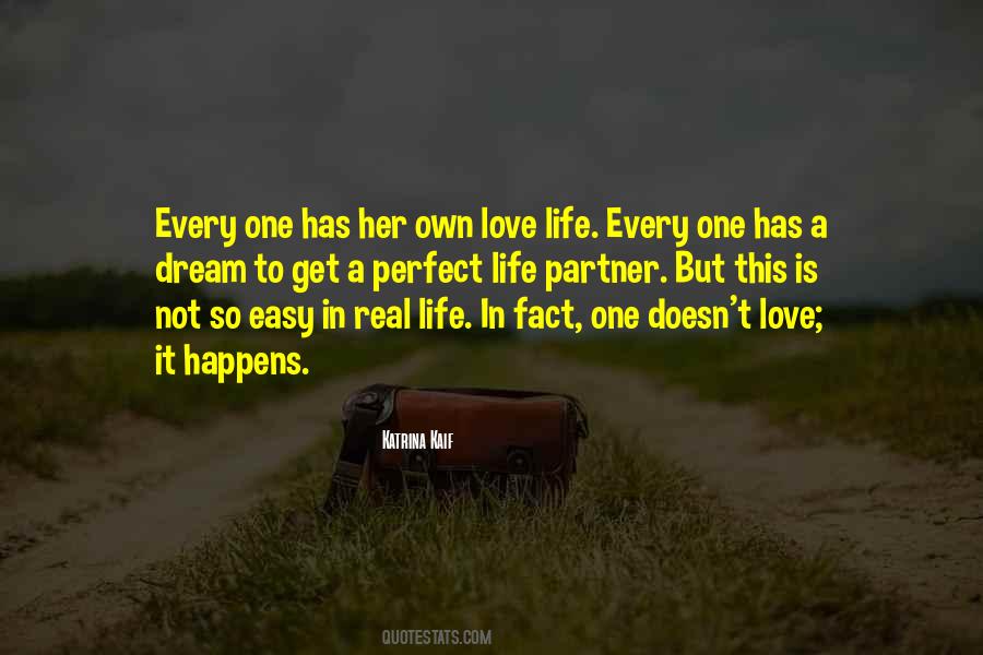 Quotes About Partner In Life #1483806