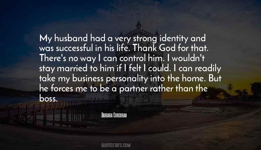 Quotes About Partner In Life #1829431