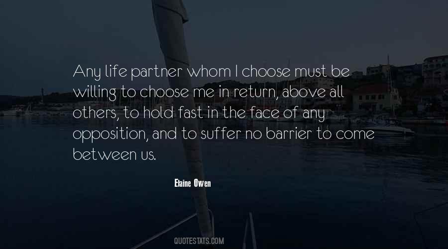 Quotes About Partner In Life #615917
