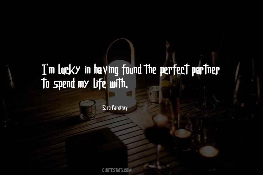 Quotes About Partner In Life #800135