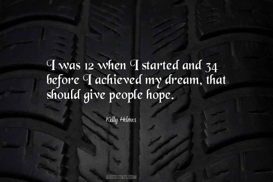 Giving Hope Quotes #240456