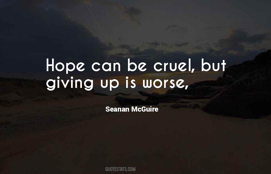 Giving Hope Quotes #438622