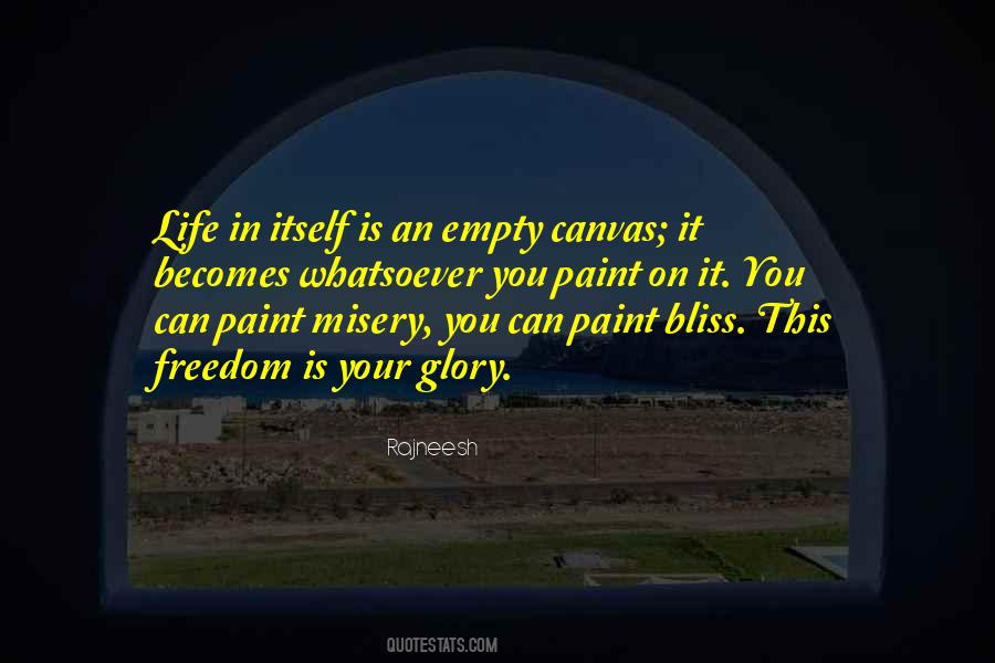 Quotes About Empty Canvas #1513287