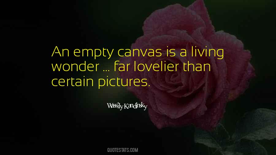 Quotes About Empty Canvas #1756833