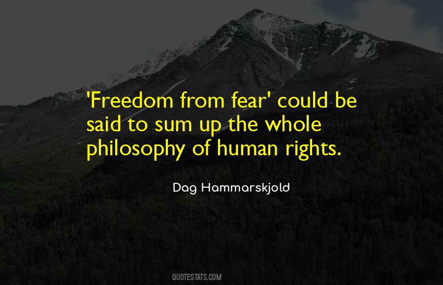 From Fear To Freedom Quotes #1418960