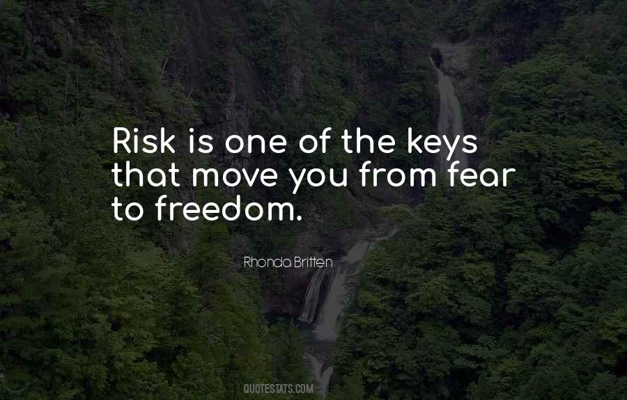 From Fear To Freedom Quotes #478233