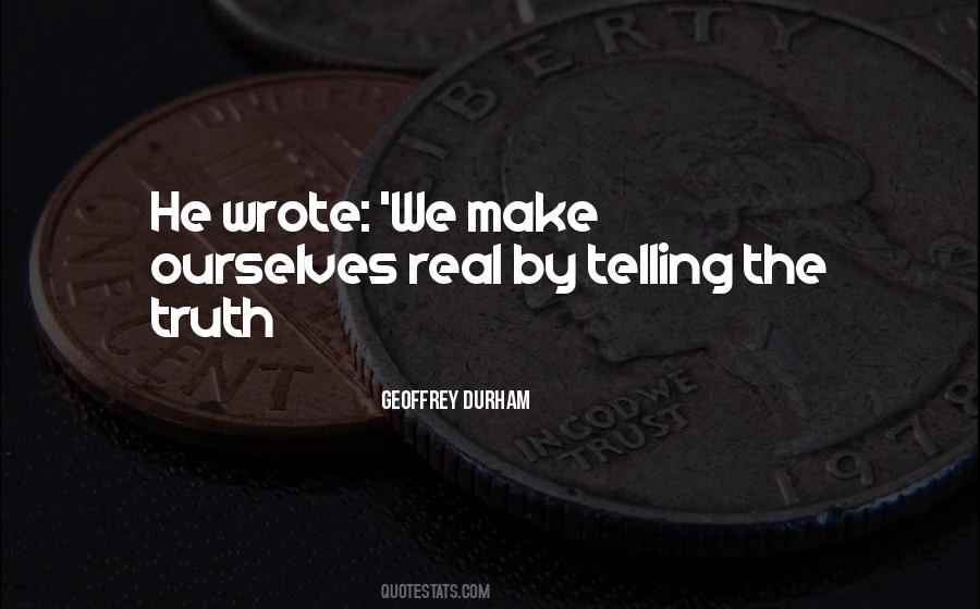 Quotes About Telling #1842155