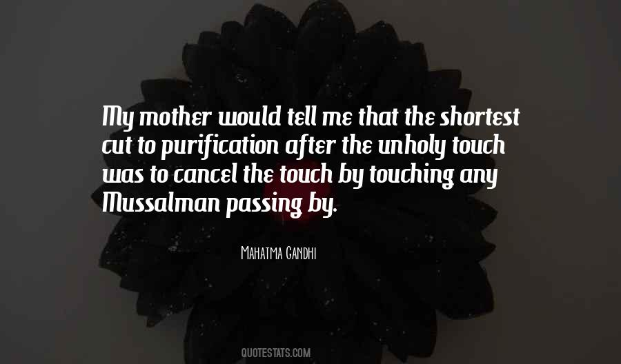 Quotes About A Mother's Touch #1000129