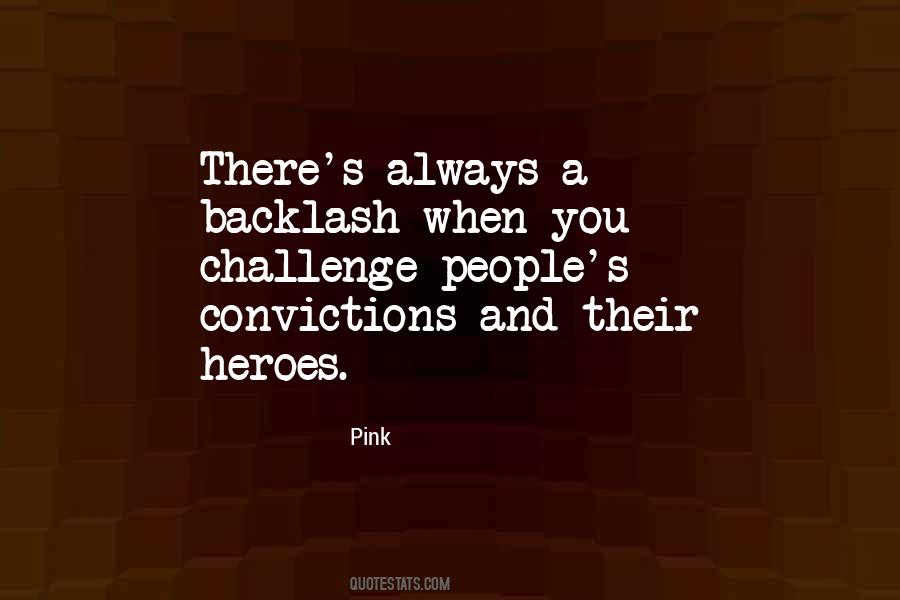 Quotes About Backlash #1262266