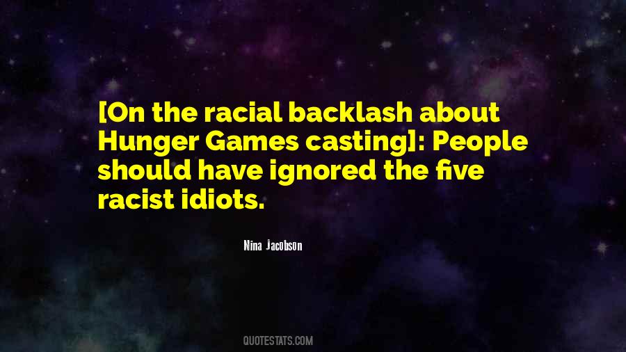Quotes About Backlash #835597