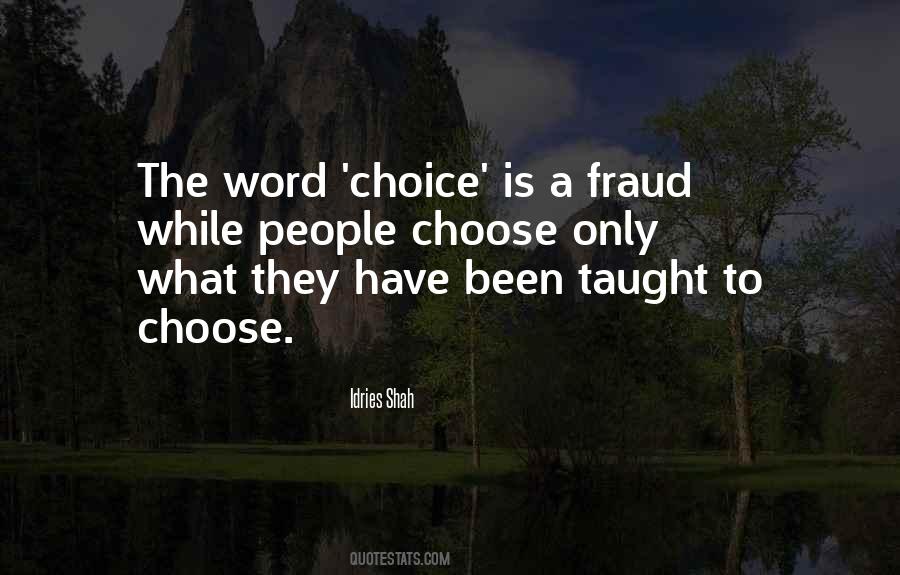 Fraud People Quotes #664656