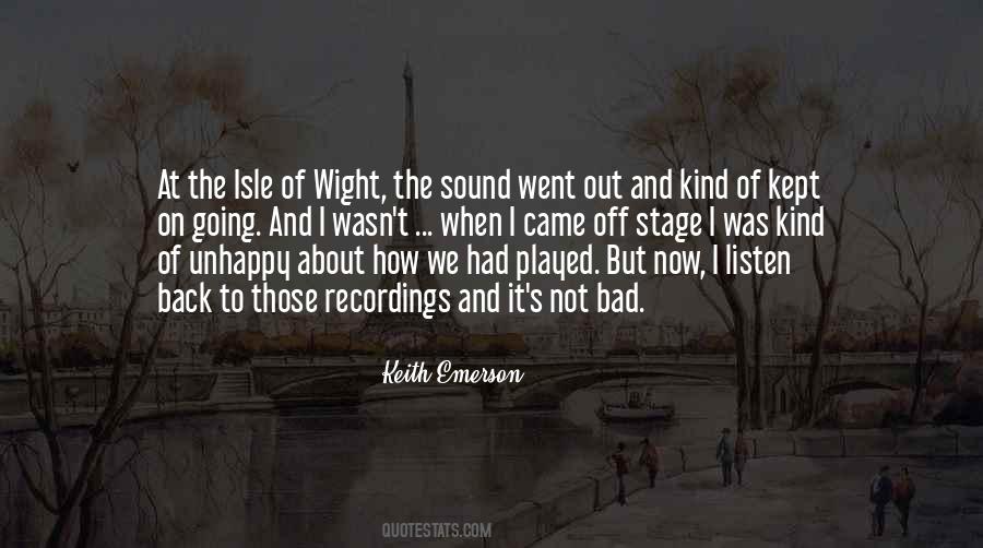 Quotes About The Isle Of Wight #1878507